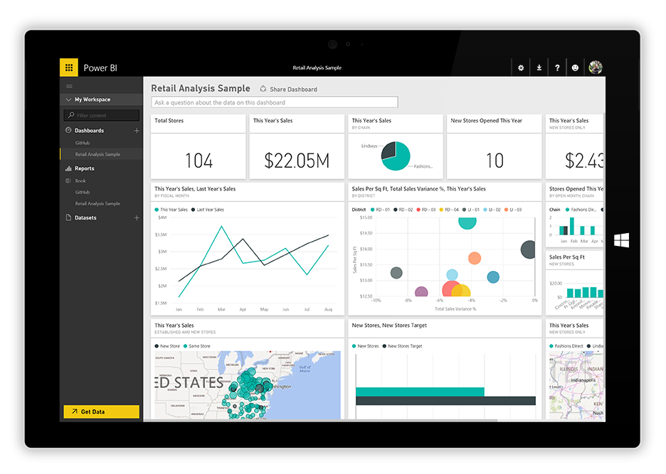 基幹・業務システムのデータ活用には「Power BI」がおすすめ! | ビジネス