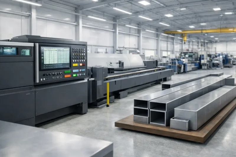 販売管理システムと鋼材切断機のデータ連携 —生産現場の入力ミス削減と進捗可視化を実現— | 生産管理